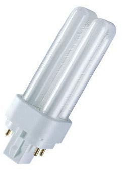 OSRAM Osram Dulux D/E 26W/830, culot à 4 tubes enfichables G24q-3