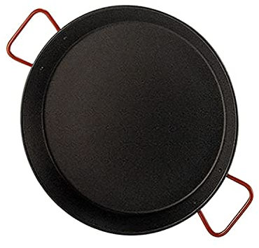 Garcima 5020505 Paellera Valenciana Antiadherente para 6 Personas 34 cm, Steel, Cranberry (La Ideal_20634)