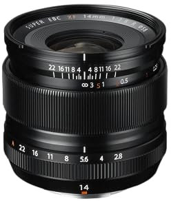 Fujifilm 14 mm f:2.8 XF R - Objetivo (Distancia Focal Fija, diámetro: 58 mm), Negro