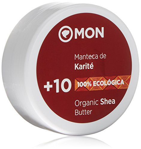MON - Manteca de Karité + 10 - 100% Natural - Regenerador Dérmico - Combate Signos del Envejecimiento e Imperfecciones - 10 Principios Activos - Aporta Suavidad e Hidratación - 100 ml