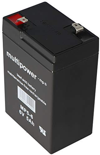 Bleiakku 6V 4.5Ah Multipower 101x45x70mm Akku