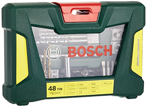 Bosch 2607017303 Titanium-Bohrer-/Bit Set V-Line 48-teilig