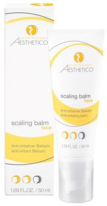 AESTHETICO scaling balm, 50 ml - SOS-Pflegebalsam bei beanspruchter, irritierter Haut, beruhigt Rötungen & Schwellungen, stärkt Hautbarriere & fördert Regeneration, ideal nach ästhetischen Eingriffen