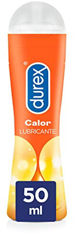 Durex Lubricante Calor y Diversión, óptimo para masturbación, 50 ml
