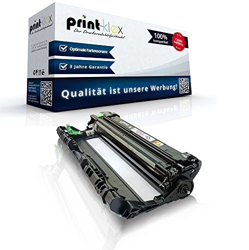 Print-Klex Trommeleinheit kompatibel für Brother DR241BK MFC9140 CDN MFC9142 CDN MFC9330 CDW MFC9332 CDW MFC9335CDW MFC9340 CDW MFC9342 CDW DR 241K DR 241 Schwarz Drum - Print Plus Serie