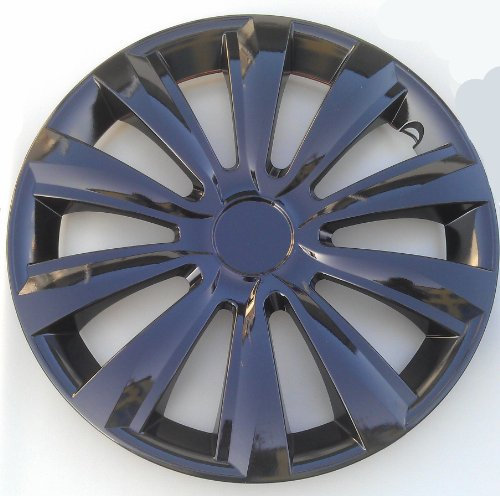 Radblende Radkappe Delta black 15 Zoll, schwarz, 1 Stück