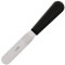 Hygiplas D420 Palette Knife, Angled Blade, Black
