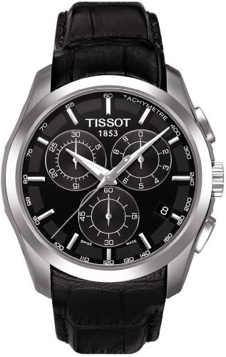 Tissot Hommes Analogique Quartz Montre avec Bracelet en Cuir T0356171605100