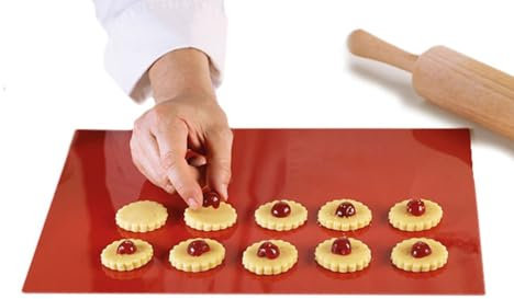 silikomart | Tappetino in Silicone SILICOPAT 7, Antiaderente, Confezione da 1 Tappetino per Dolci, 300 x 400 mm, Made in Italy