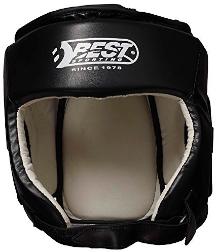 BEST SPORTING Sport Kopfschutz, Schwarz, Größe L