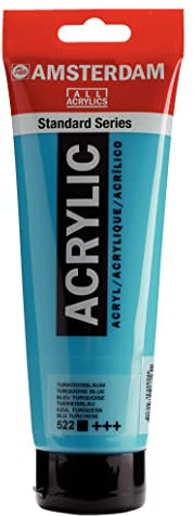 Amsterdam Standard Series Acrylfarbe Tube 250 ml Türkisblau 522 (17125220)