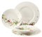 Rosenthal Brillance Fleurs Sauvages Set 4-tlg. mit Fahnen- und Coupteller
