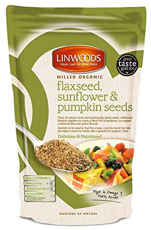 Linwoods Di Girasole E Semi Di Zucca Organici Semi Di Lino Macinati (200g) (Confezione da 2)