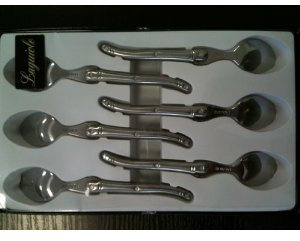 LAGUIOLE I7554-6 Coffret de 6 Cuillères à Café 25 x 15.5 x 2 cm