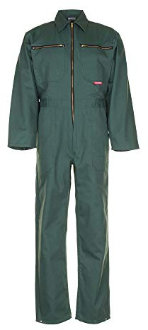 Planam 0129056 BW 290 Rallyekombi, Mittelgrün, Größe 56