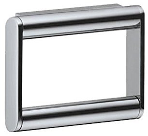 Keuco 14961170000 Toilettenpapierhalter Plan, diebstahlgesichert, silber-eloxiert