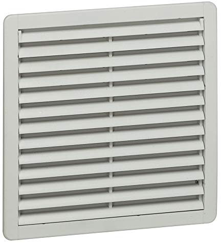 Legrand 034834 Ouïe d'Aération Plastique avec Filtre G3 IP54, 150x150mm, Gris