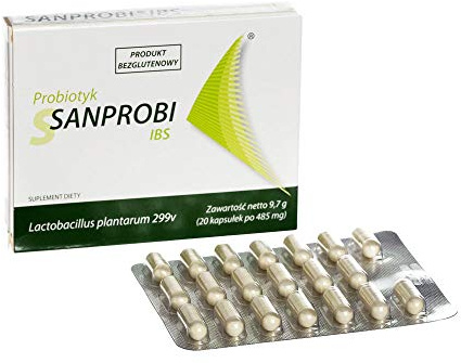 SANPROBI IBS, CAPSULES results in a reduction of abdominal pain, bloating, and normalization of bowel movements 20 PCS.