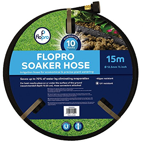 Flopro Soaker Hose Pipe, 15 m (49 ft)