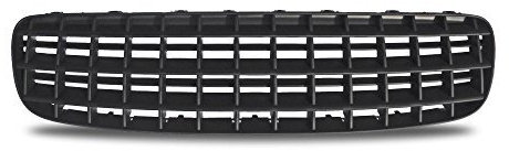 Kühler- Sport- Front- Rippen- Grill ohne Emblem Schwarz Eintragungsfrei