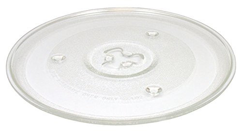 Qualtex Placa giratoria de Cristal Universal para microondas, 270 mm, con 6 Accesorios