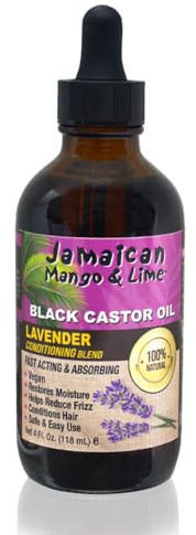 Jamaican Mango & Lime Black Castor Oil Lavender 4oz