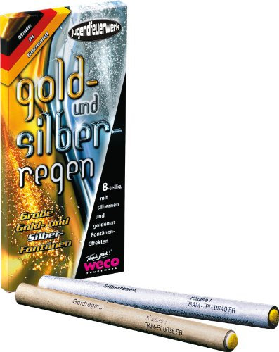 8 Gold und Silberregen