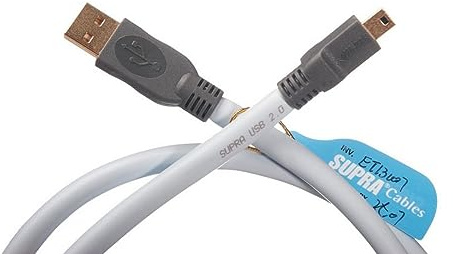 Supra Cables USB 2.0 A-Mini Kabel 1 m
