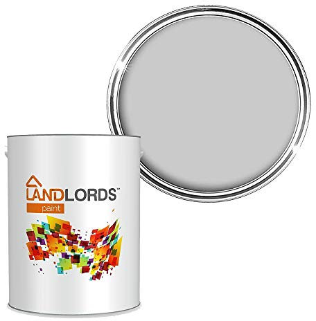 Landlords Weather Shield Smooth Masonry Paint | Storm Proof, Scrub Resistance & Waterproof | Weatherproof Technology Designed with Acrylic Resin for Ultimate Protection 2.5L Pigeon Grey