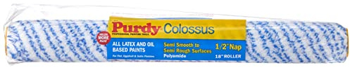 Purdy Koloss Roller, 45,7 cm x 1/5,1 cm Nap, für semi-smooth bis semi-rough Oberflächen, Polyamid, Öl, 18 inches by 2.5, 1 Stück