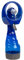 Out of the Blue 61/7034 - Ventilator mit Sprühflasche, ca. 29 cm, blau, aus Kunststoff, batteriebetrieben, im Geschenkkarton