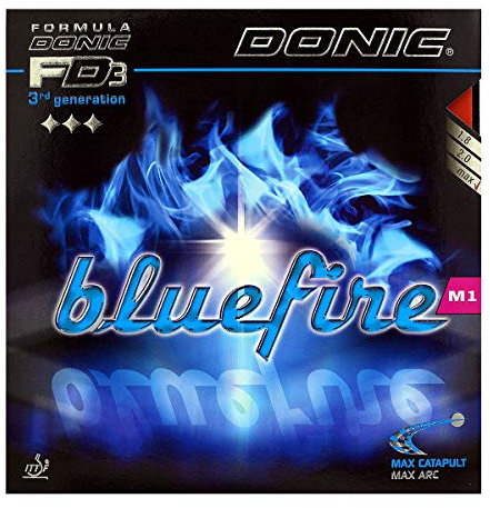 DONIC Belag Bluefire M1, rot, 2,3 mm