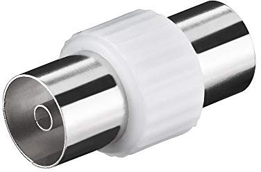 Goobay CA 1011 Coaxial Adaptateur coaxial Femelle connecteur/Femelle