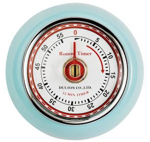 Eddingtons 850090 Magnetic Retro Timer, Sax Blue