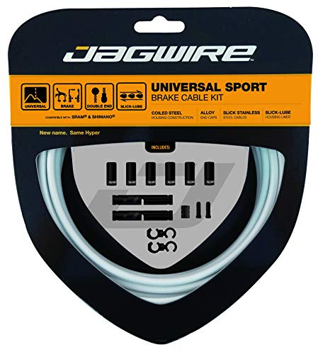 Jagwire Universal Sport Brake Kit, White