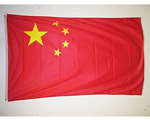 AZ FLAG - Flagge China - 150x90 cm - Chinesische Fahne 90 x 150 Cm Aussenverwendung Metallösen - Flaggen