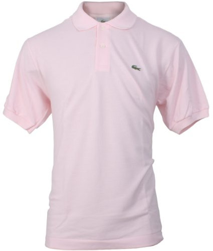 Lacoste L1212 T-Shirt Polo, Rose (Flamant T03), S Uomo