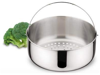 Lagostina Cuocivapore per pentola a pressione litri 5 cm 22