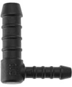 WamSter L Schlauchverbinder 90 grad Winkel -Stück Pipe Connector 10 mm 6 mm Durchmesser