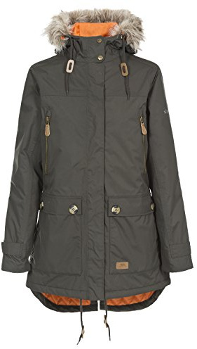 Trespass Clea - Chaqueta para Mujer, Mujer, Color Verde Oscuro, tamaño L
