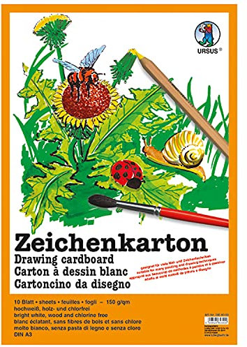 ZEICHENKARTON 150G. DIN A4, 25BL.
