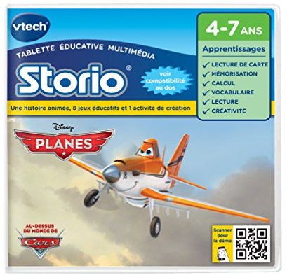 Vtech - 231805 - Storio 2 et générations suivantes - Jeu éducatif - Planes