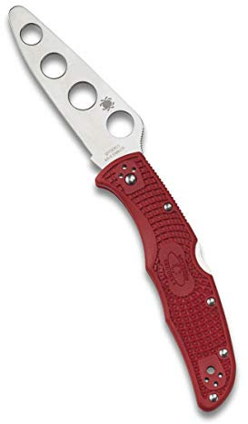 Spyderco Endura 4 Trainer Folding Pocket Knife, BluntedEdge