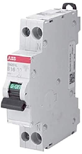 ABB Leitungsschutzschalter 1-polig+N SN201L B 16 A 6 kA – Schutz vor Überlast und Kurzschluss, IEC/EN 60898-1 konform