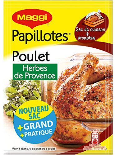 Maggi Papillotes Poulet Herbes de Provence (1 Sachet) - 34g