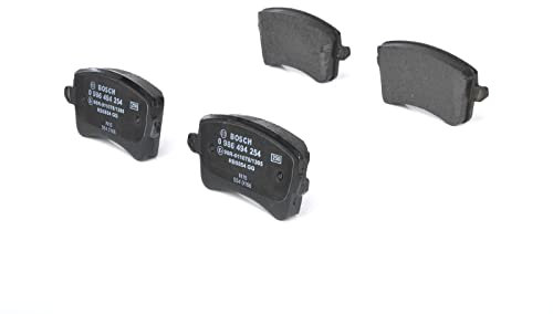 Bosch BP1126 - Brake Pads Car Rear Axle - Bosch Quality - Reduced Noise and Dust - ECE-R90 Certified - Copper-Free - 1 Set of 4 Pads
