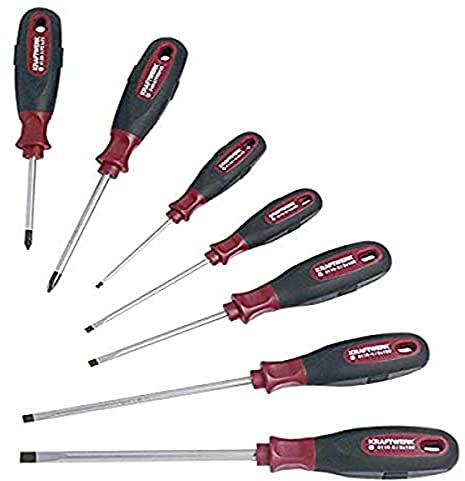 Kraftwerk-4161-7 pzs. Set Tournevis ergokraft-/ PZ