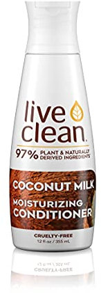 Live Clean Coconut Milk Moisturizing Conditioner, 12 oz.