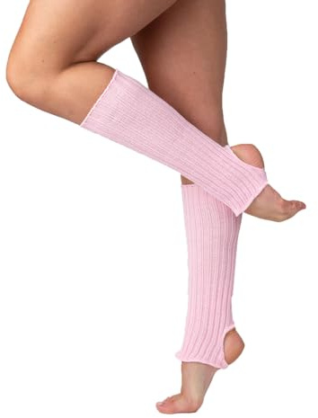 Starlite 38cm Pink Stirrup Leg Warmers