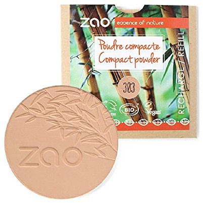 ZAO essence of nature - Recharge Poudre teint compacte 303 Brun beige - 9 gr